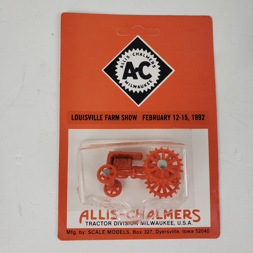 Allis-Chalmers 1:64 1992 Louisville Farm Show Scale Models Vintage U Tractor Toy